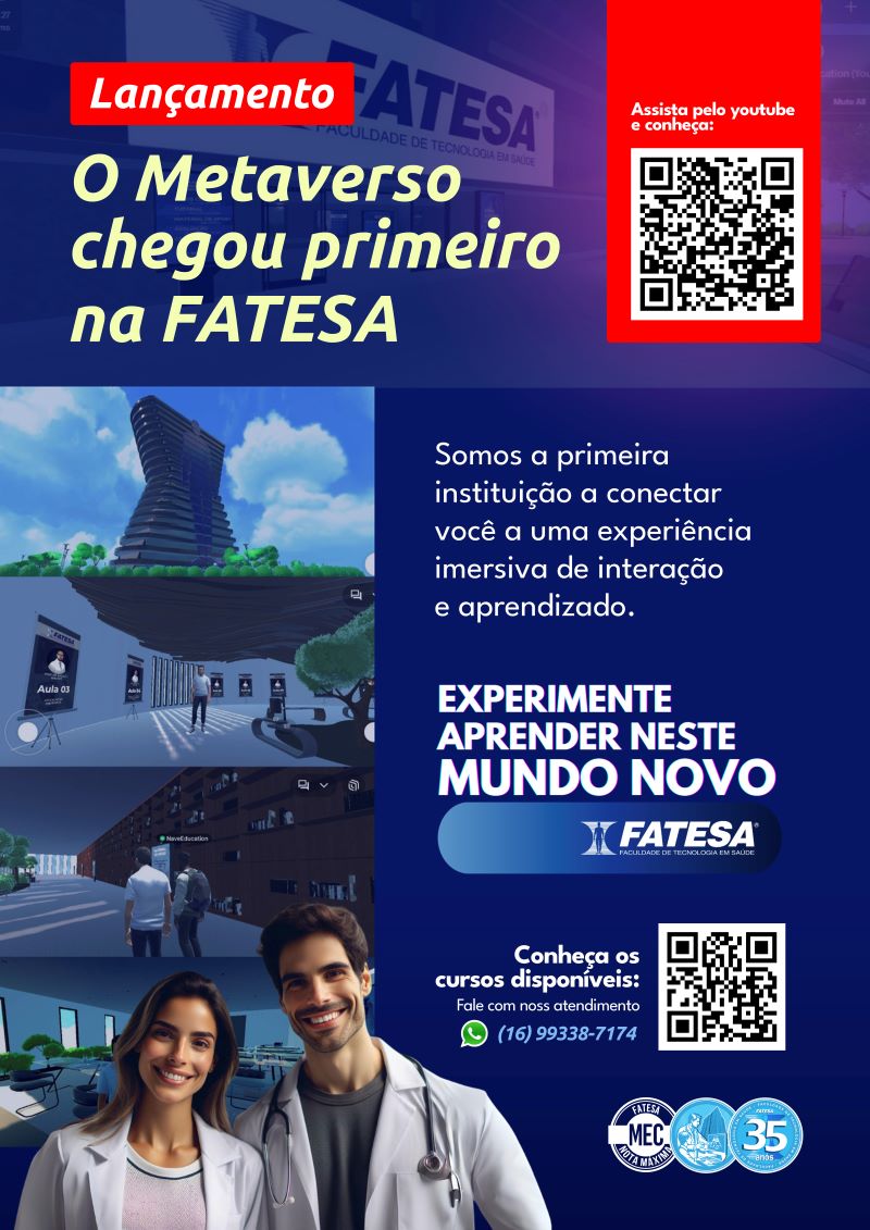 Apresentação Metaverso FATESA interatividade e imersão