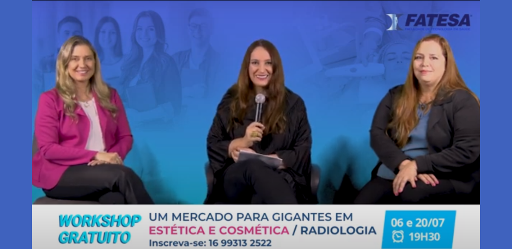 VocÃª estÃ¡ convidado para participar do WORKSHOP DE ESTÃ‰TICA E RADIOLOGIA DA FATESA. CONFIRA O VÃDEO E SAIBA PORQUE Ã‰ IMPORTANTE VOCÃŠ ESTAR AQUI!